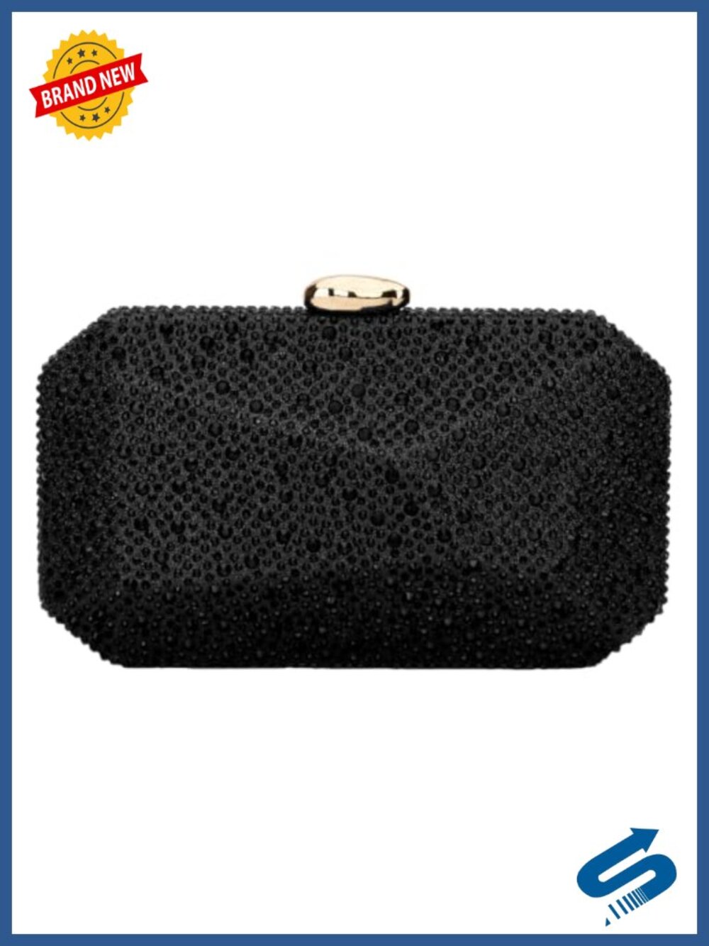 Rhinestone Clutch Evening Bag for Women Wedding Party Prom